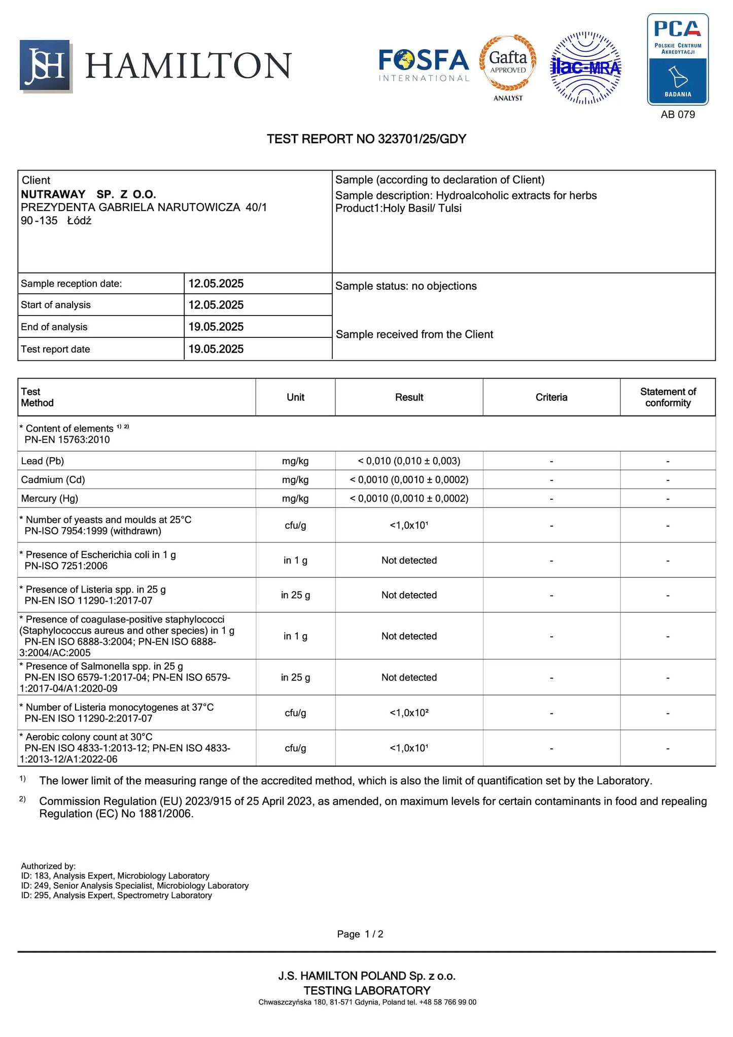 Basilic sacré : Équilibre+