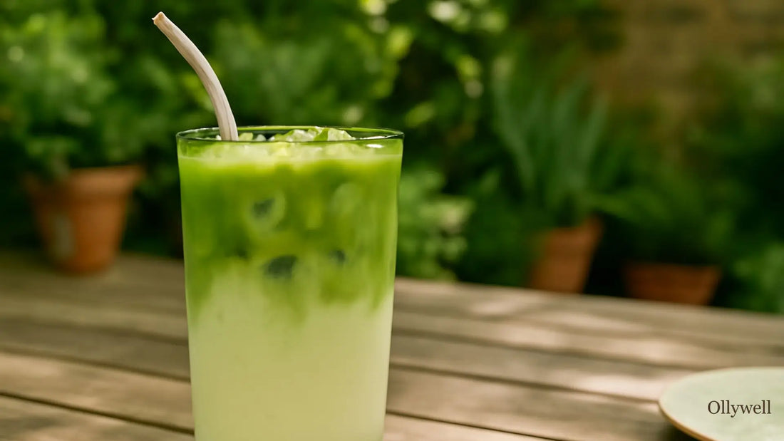 Matcha with adaptogens.